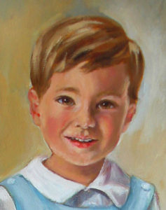 Small Boy - Oil